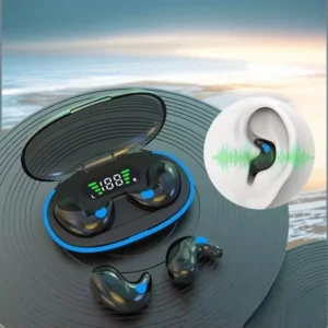 سماعات X55 اللاسلكية المخفية للنوم – Bluetooth 5.3 مقاومة للماء IPX5